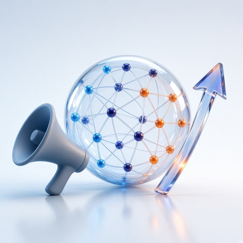 Glass network of creators, channels, and campaign signals